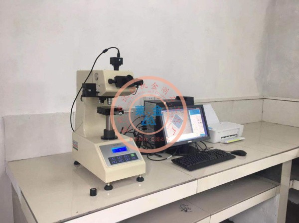 客戶選購我司數顯維氏硬度計，輕鬆檢測出氮化產品的硬度及氮化層深