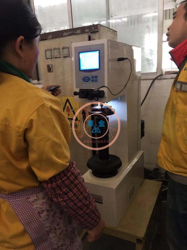 五金龍頭企業安裝數顯布氏硬度計1台(現場培訓照片）